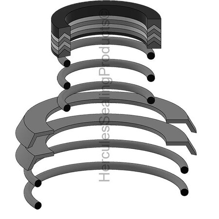 Royal - After Market Parts Hydraulic Cylinder Repair Kit- 2x8 Pneumatic Kits KM820